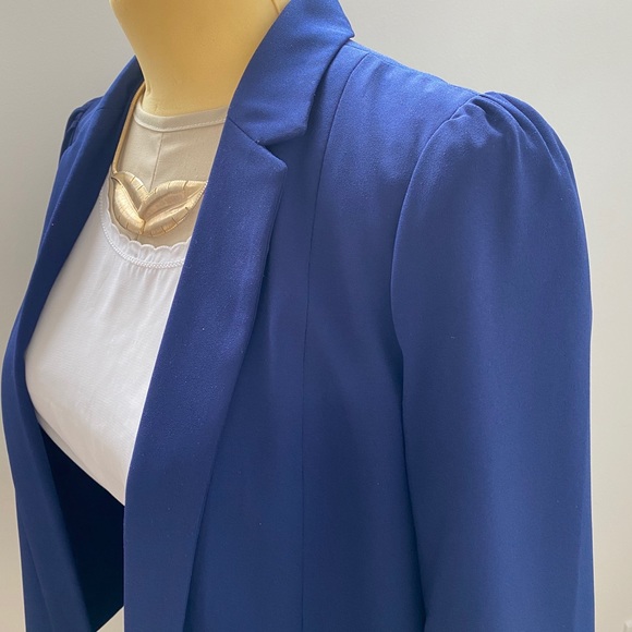 Mid length open blazer - Picture 3 of 9
